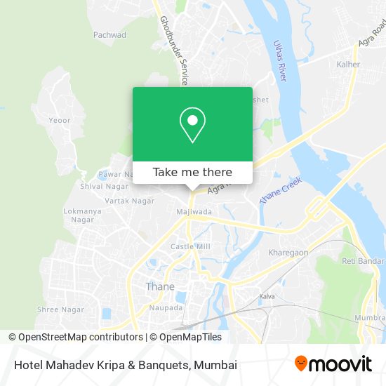 Hotel Mahadev Kripa & Banquets map