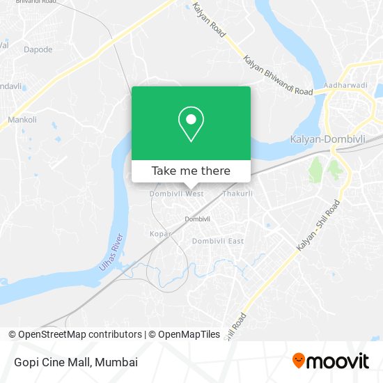 Gopi Cine Mall map