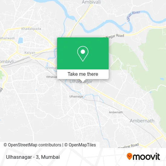 Ulhasnagar - 3 map