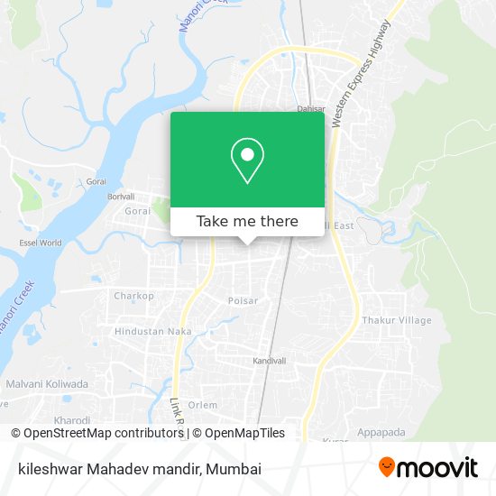 kileshwar Mahadev mandir map