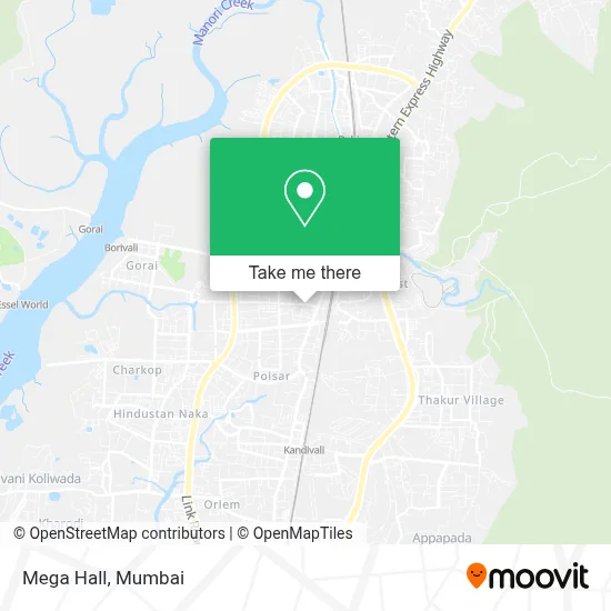 Mega Hall map