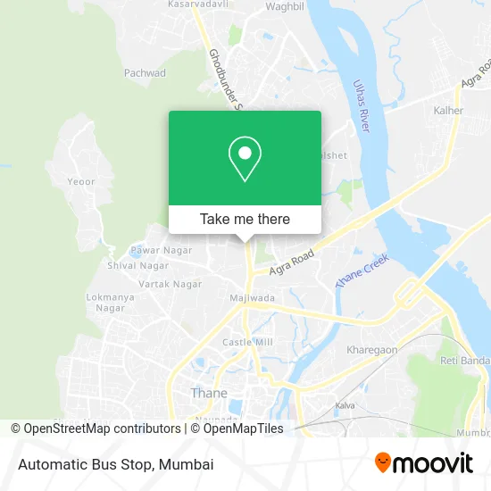 Automatic Bus Stop map