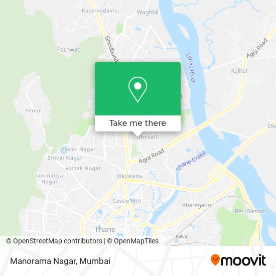 Manorama Nagar map