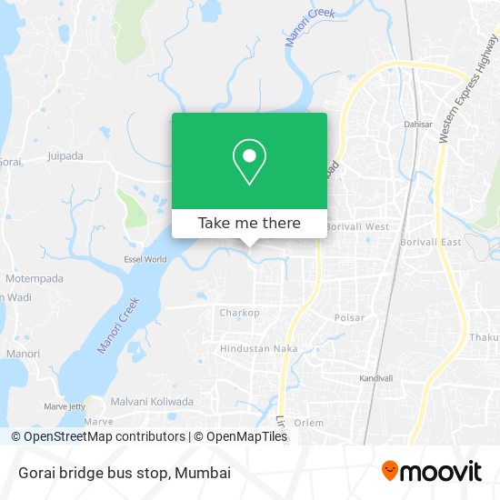 Gorai bridge bus stop map