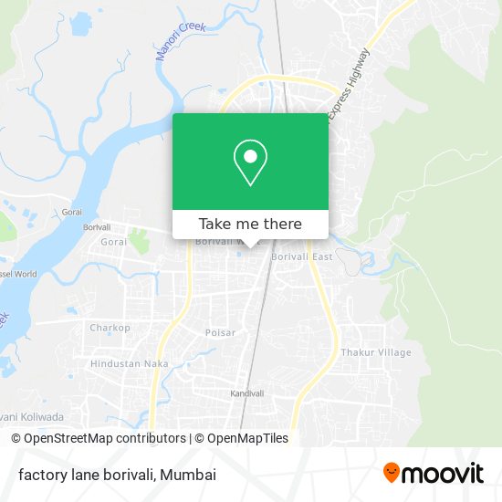 factory lane borivali map