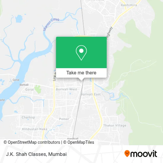 J.k Shah Classes map