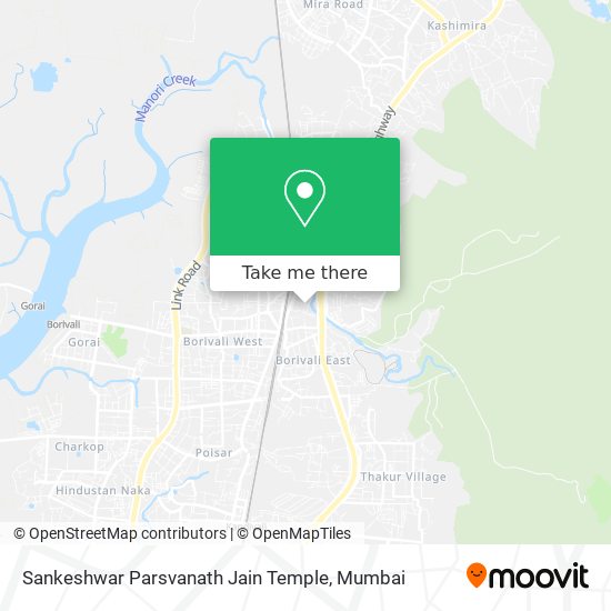 Sankeshwar Parsvanath Jain Temple map
