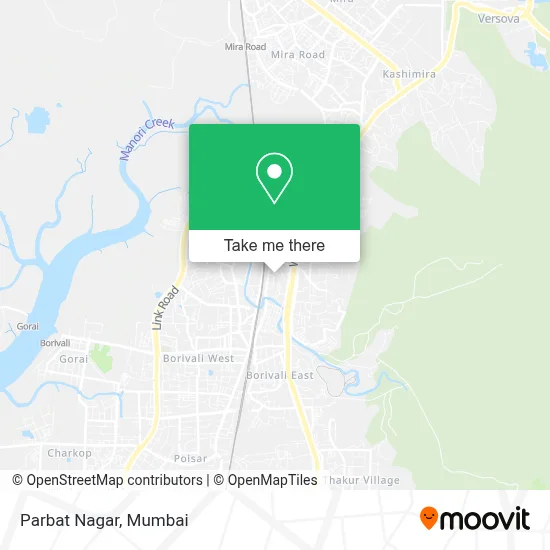 Parbat nagar map