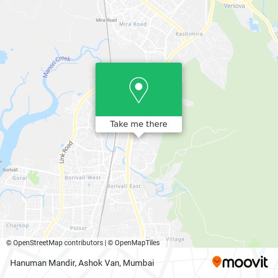 Hanuman Mandir, Ashok Van map