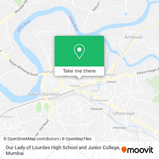 Our Lady of Lourdes High School and Junior College map