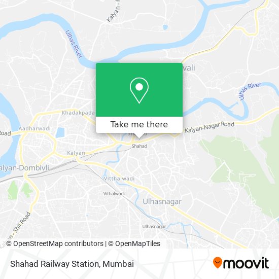 Shahad Railway Station map