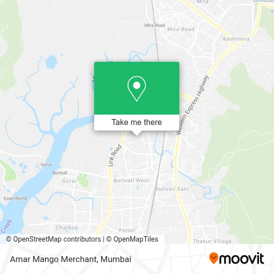 Amar Mango Merchant map