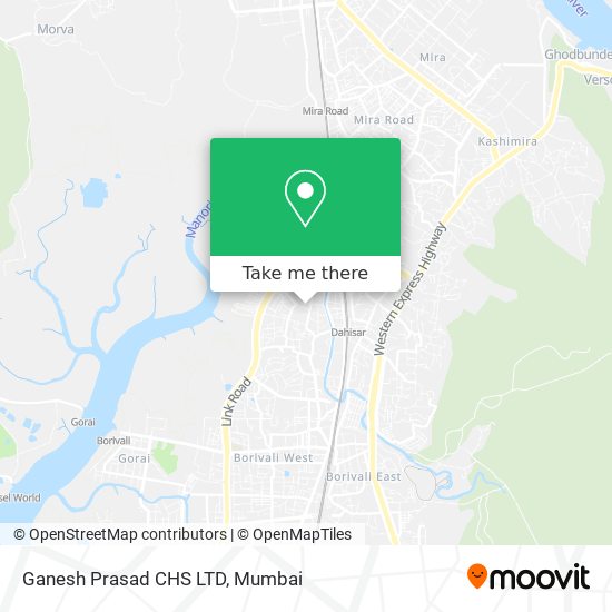 Ganesh Prasad CHS LTD map