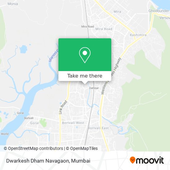 Dwarkesh Dham Navagaon map