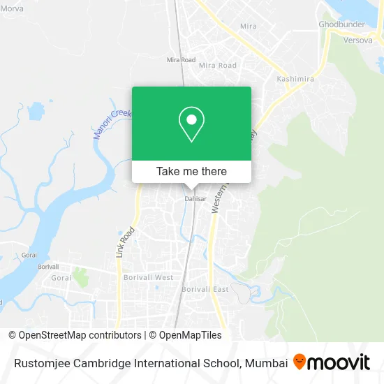 Rustomjee Cambridge International School map