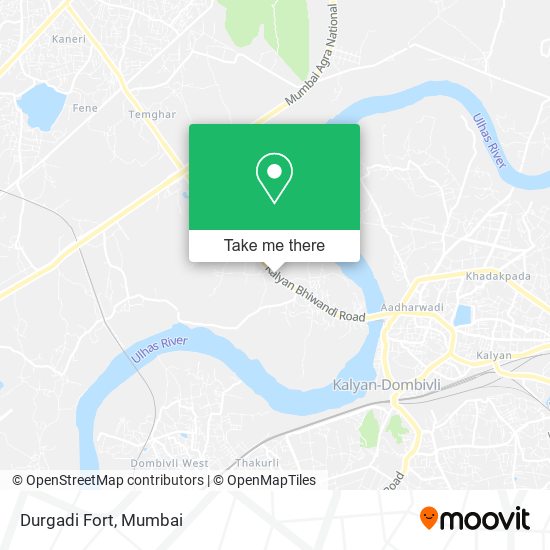 Durgadi Fort map
