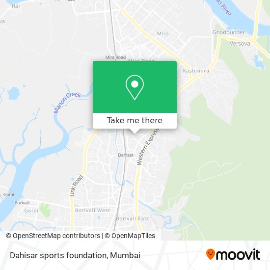 Dahisar sports foundation map