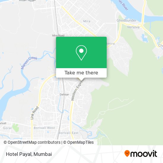 Hotel Payal map