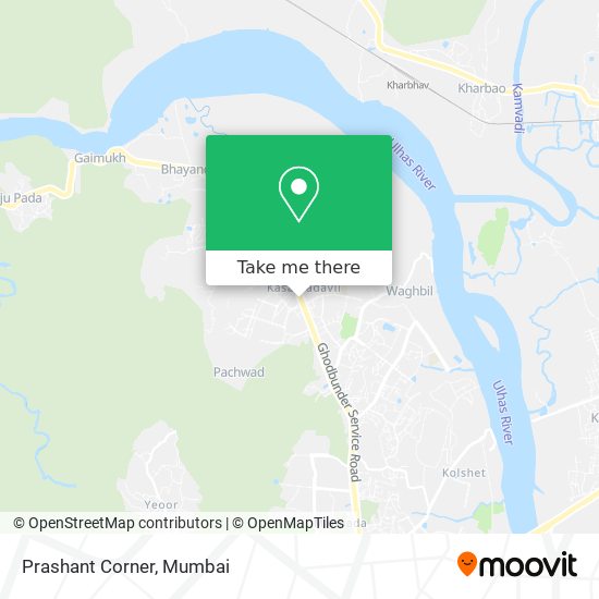 Prashant Corner map