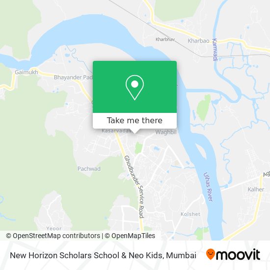 New Horizon Scholars School & Neo Kids map