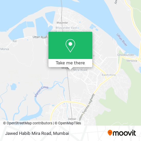 Jawed Habib Mira Road map