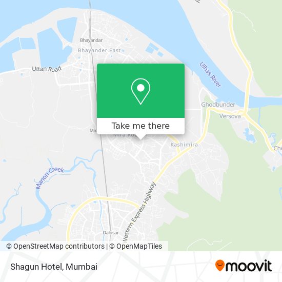 Shagun Hotel map