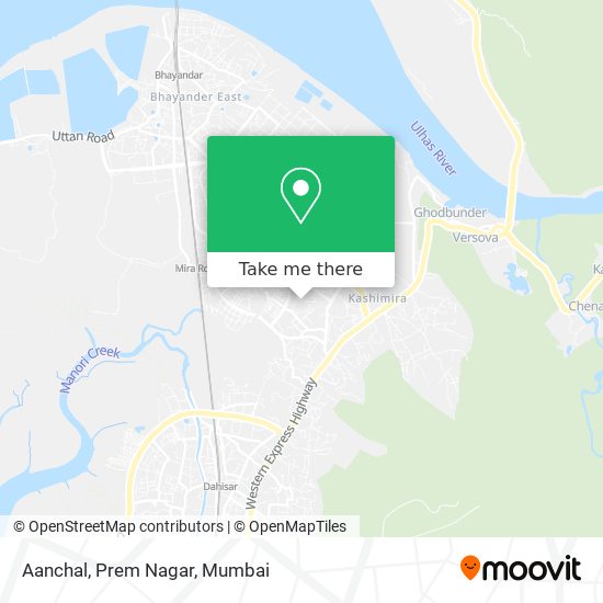Aanchal, Prem Nagar map