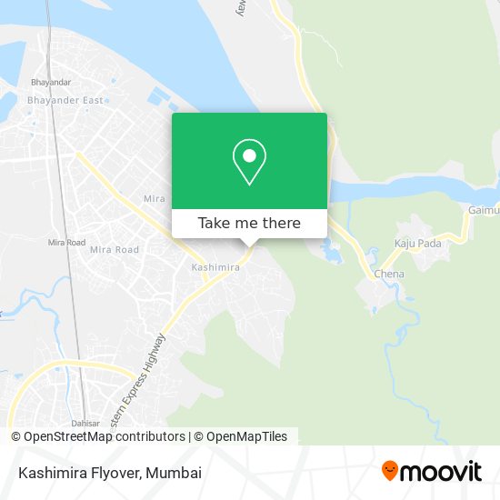 Kashimira Flyover map