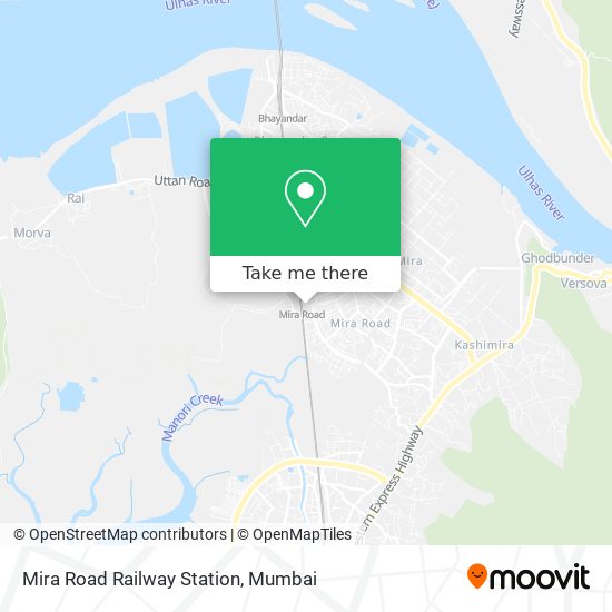 Mira Road Railway Station map
