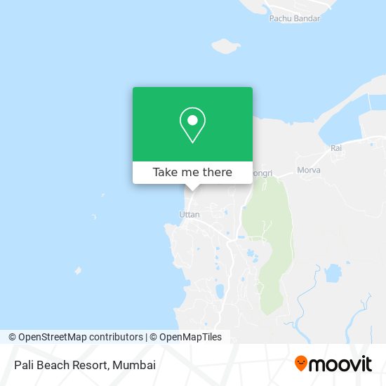Pali Beach Resort map
