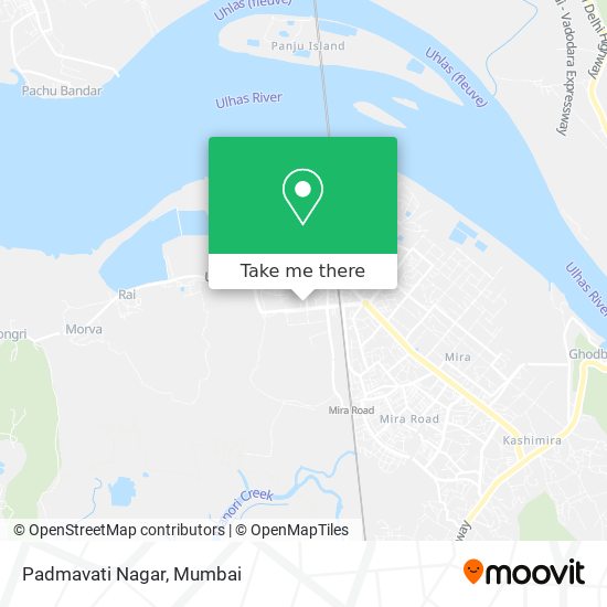 Padmavati Nagar map