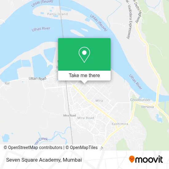 Seven Square Academy map