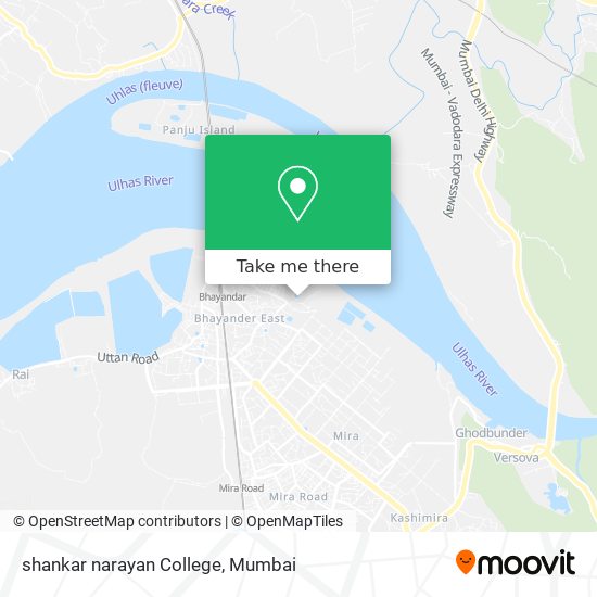 shankar narayan College map