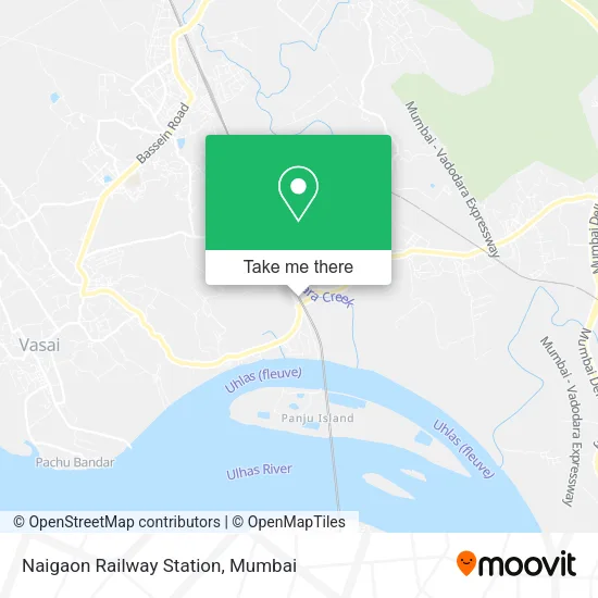 Naigaon Railway Station map