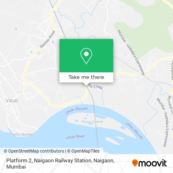 Platform 2, Naigaon Railway Station, Naigaon map