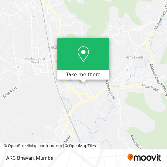 ARC Bhavan map