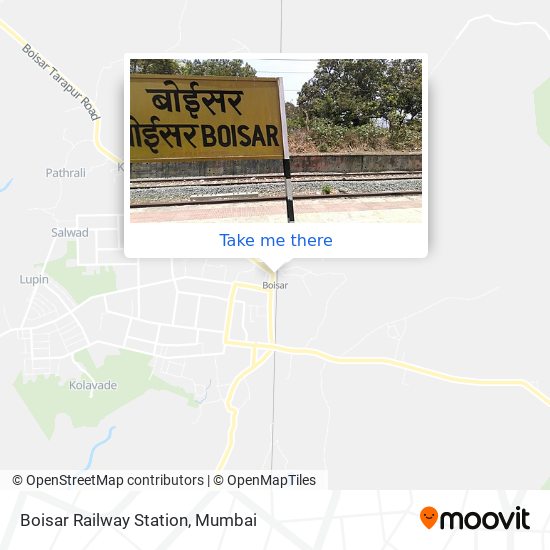 Boisar Railway Station map