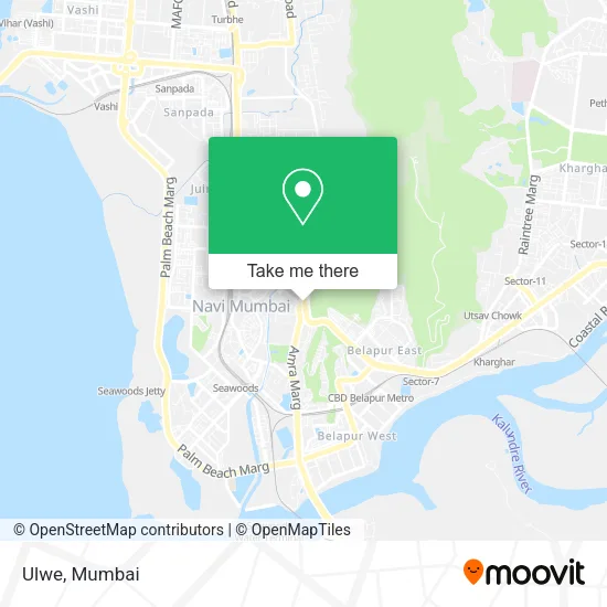 Ulwe map