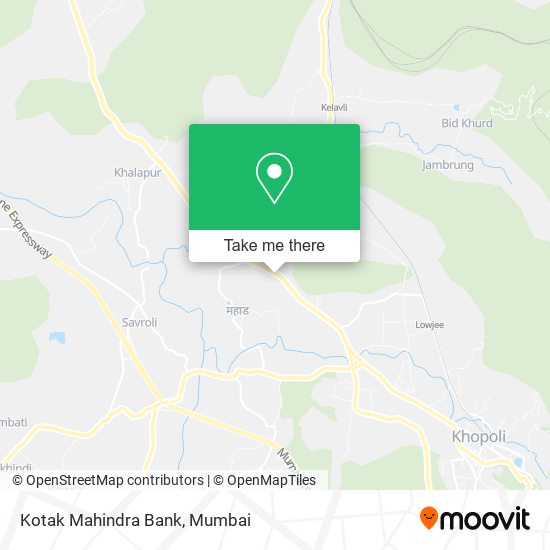 Kotak Mahindra Bank map