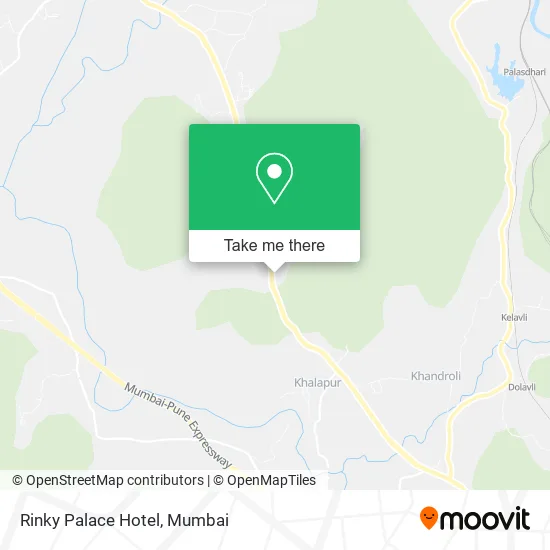 Rinky Palace Hotel map