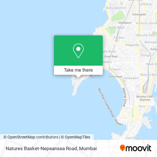 Natures Basket-Nepeansea Road map