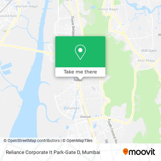 Reliance Corporate It Park-Gate D map