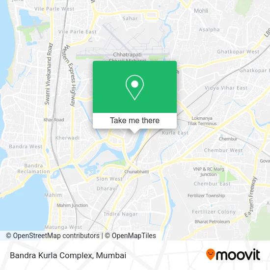 Bandra Kurla Complex map
