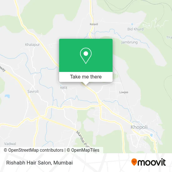 Rishabh Hair Salon map