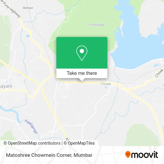 Matoshree Chowmein Corner map