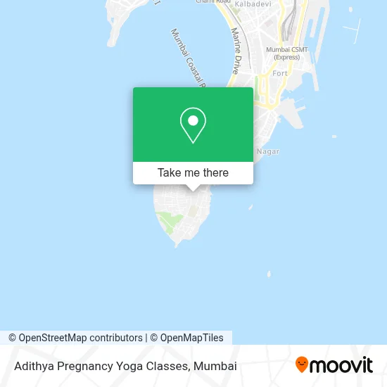 Adithya Pregnancy Yoga Classes map