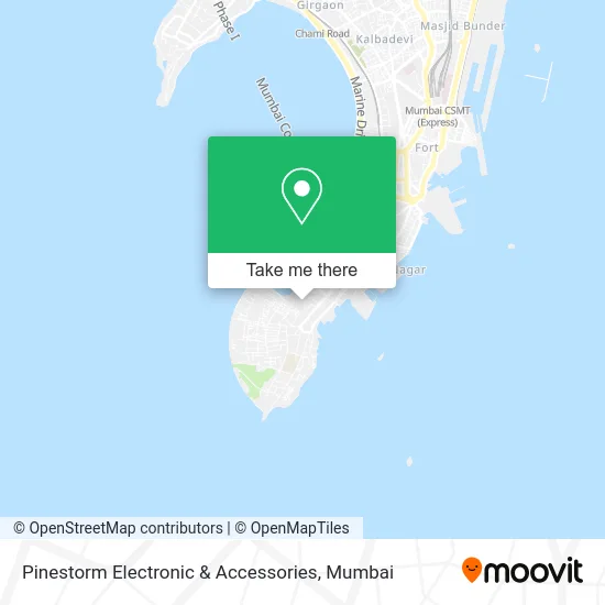 Pinestorm Electronic & Accessories map