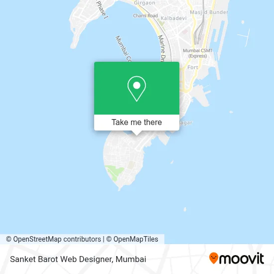 Sanket Barot Web Designer map
