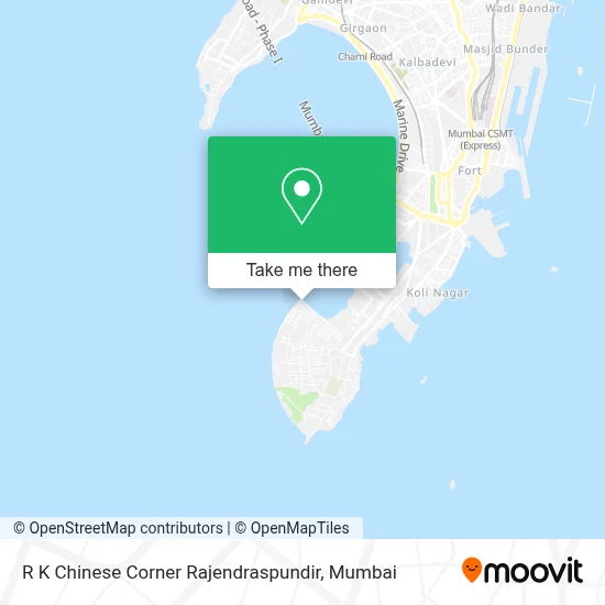 R K Chinese Corner Rajendraspundir map