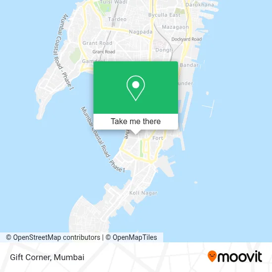 Gift Corner map